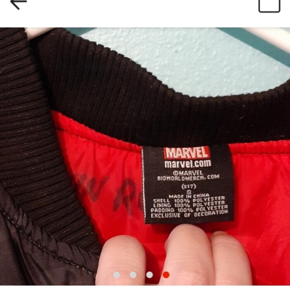 DEADPOOL BOMBER JACKET WITH CAMO DETAILS - Picture 5 of 5